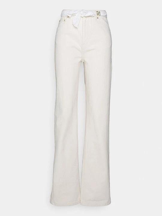 Zdjęcie produktu Jeansy Straight Leg NIKKIE mleczny