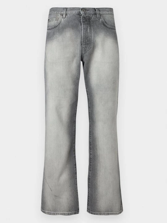 Zdjęcie produktu Jeansy Straight Leg Off White