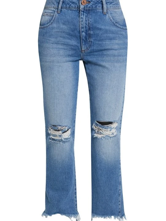 Zdjęcie produktu Jeansy Straight Leg One Teaspoon przecierany denim