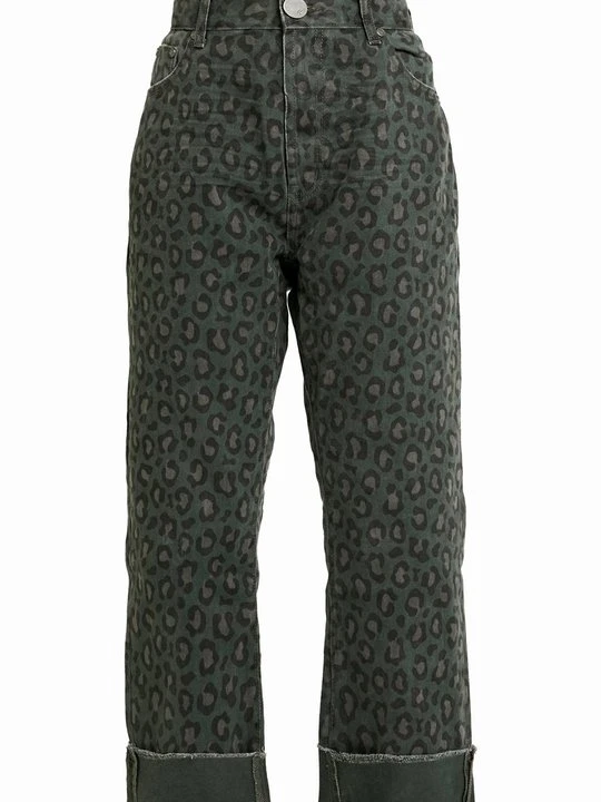 Zdjęcie produktu Jeansy Straight Leg One Teaspoon oliwkowy