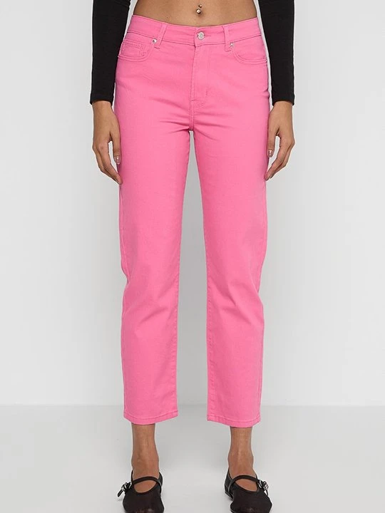Zdjęcie produktu Jeansy Straight Leg Only różowy