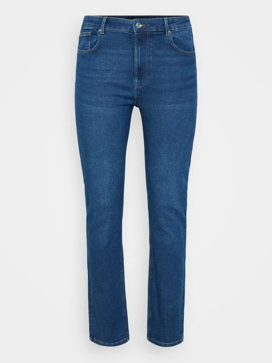 Zdjęcie produktu Jeansy Straight Leg ONLY Carmakoma niebieski denim