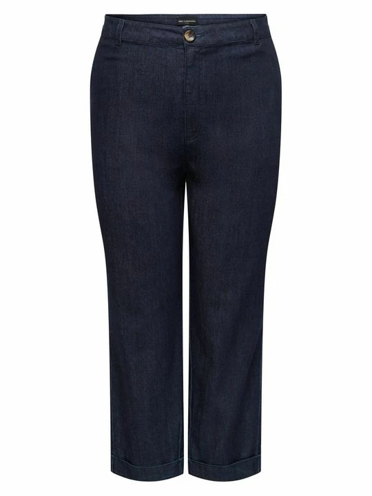 Zdjęcie produktu Jeansy Straight Leg ONLY Carmakoma ciemnoniebieski