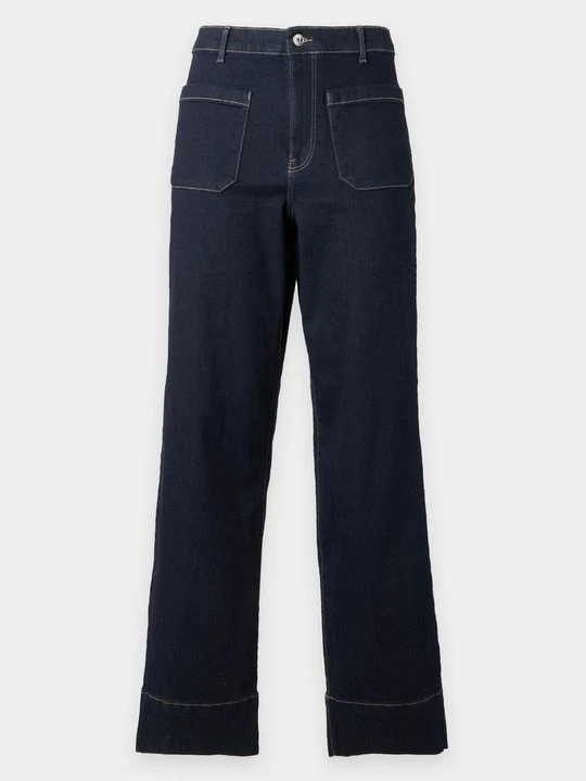 Zdjęcie produktu Jeansy Straight Leg ONLY Carmakoma granatowy