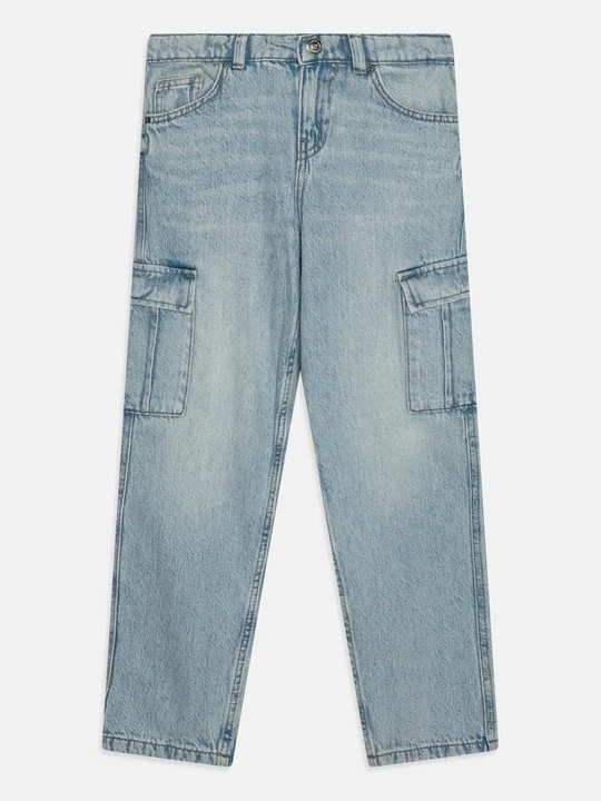 Zdjęcie produktu Jeansy Straight Leg ONLY GIRLS jasnoniebieski denim