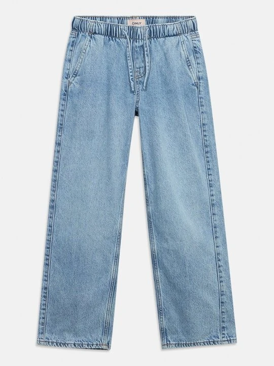 Zdjęcie produktu Jeansy Straight Leg ONLY GIRLS jasnoniebieski denim