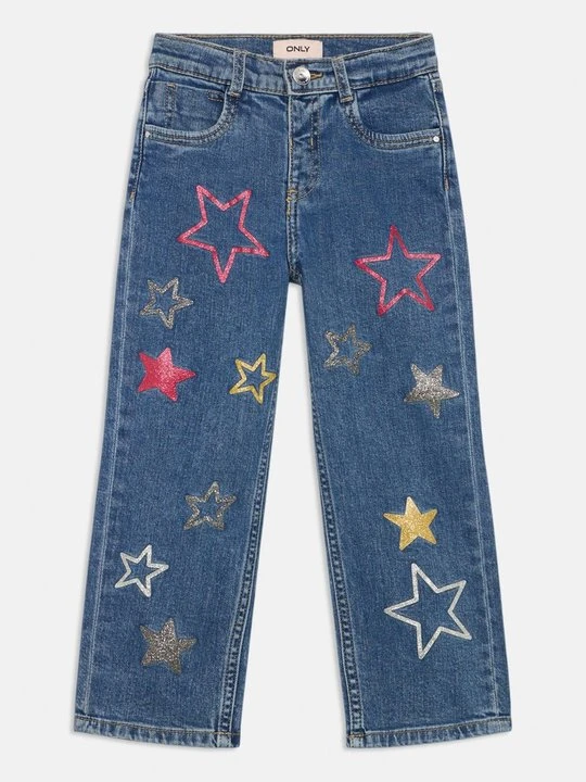 Zdjęcie produktu Jeansy Straight Leg ONLY MINI niebieski denim