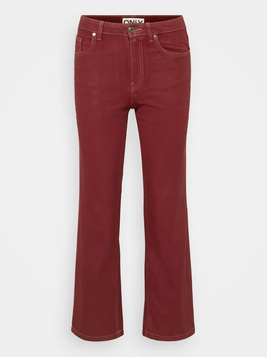 Zdjęcie produktu Jeansy Straight Leg Only ciemnoczerwony