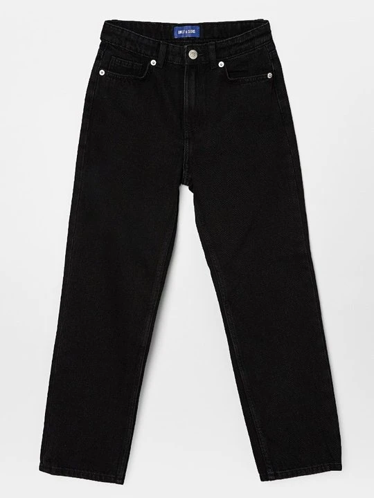 Zdjęcie produktu Jeansy Straight Leg Only & Sons czarny