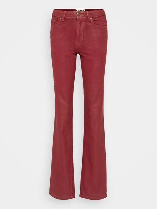 Zdjęcie produktu Jeansy Straight Leg Only ciemnoczerwony