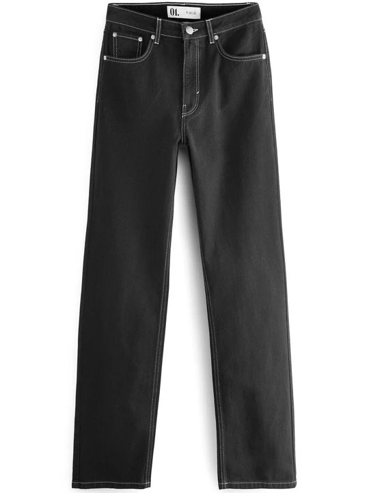 Zdjęcie produktu Jeansy Straight Leg Own.Denim czarny
