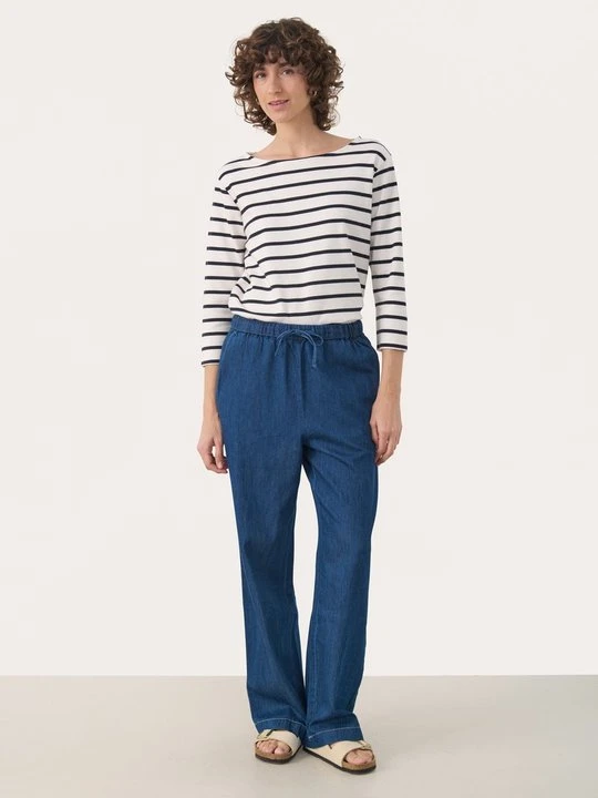 Zdjęcie produktu Jeansy Straight Leg Part Two niebieski denim