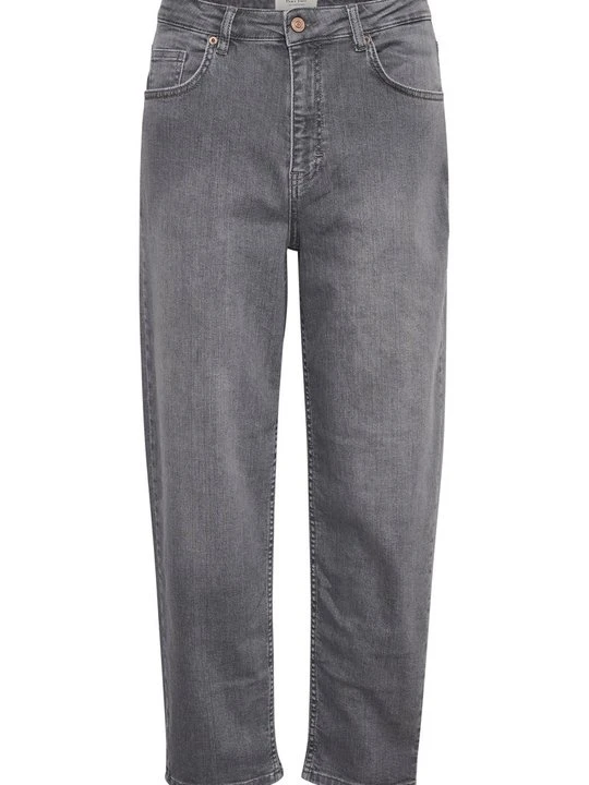 Zdjęcie produktu Jeansy Straight Leg Part Two szary