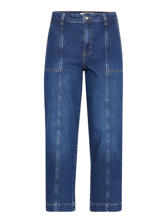 Zdjęcie produktu Jeansy Straight Leg Part Two granatowy