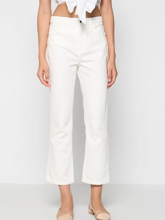 Zdjęcie produktu Jeansy Straight Leg Patrizia Pepe biały