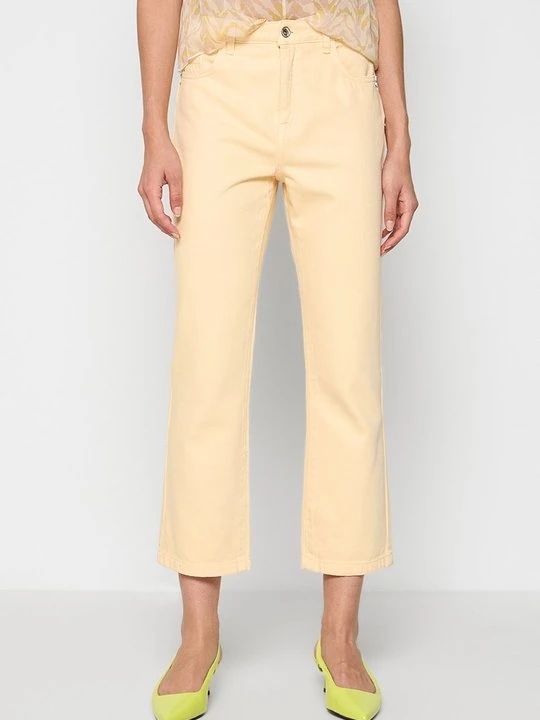 Zdjęcie produktu Jeansy Straight Leg Patrizia Pepe nude