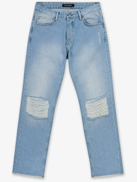Zdjęcie produktu Jeansy Straight Leg Pegador jasnoniebieski denim