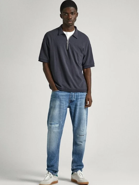 Zdjęcie produktu Jeansy Straight Leg Pepe Jeans niebieski denim