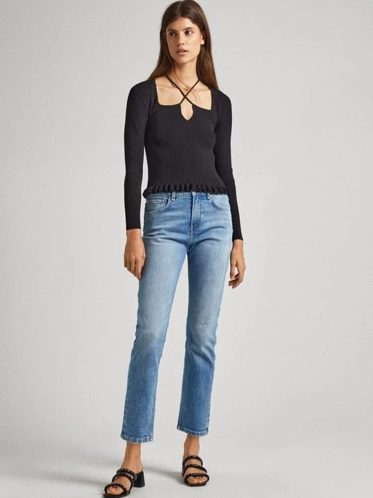 Zdjęcie produktu Jeansy Straight Leg Pepe Jeans jasnoniebieski denim