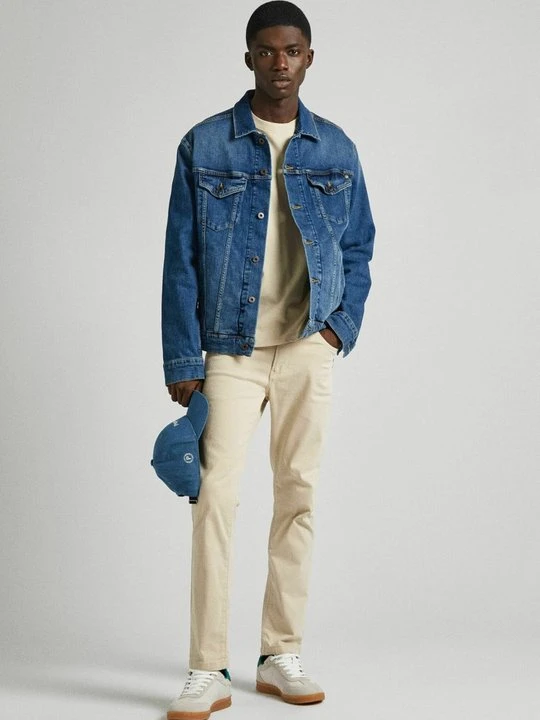 Zdjęcie produktu Jeansy Straight Leg Pepe Jeans beżowy
