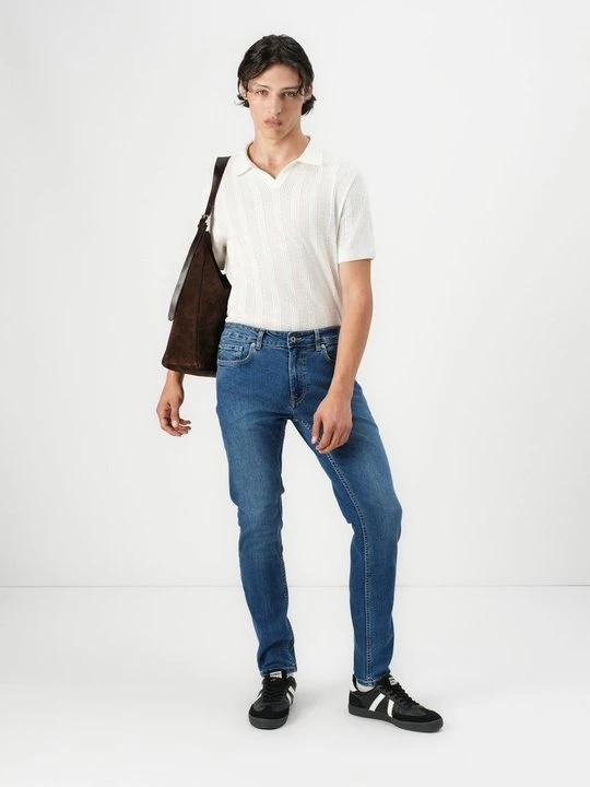 Zdjęcie produktu Jeansy Straight Leg Pepe Jeans niebieski denim