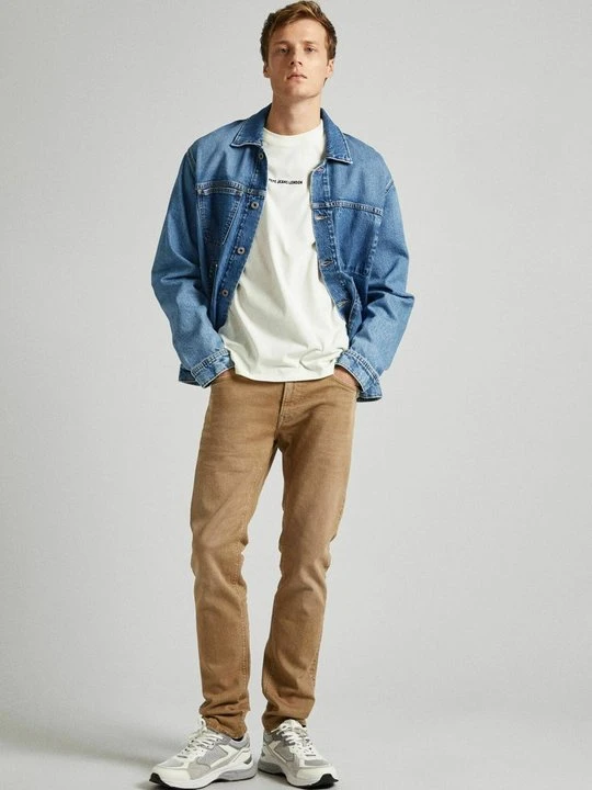 Zdjęcie produktu Jeansy Straight Leg Pepe Jeans khaki
