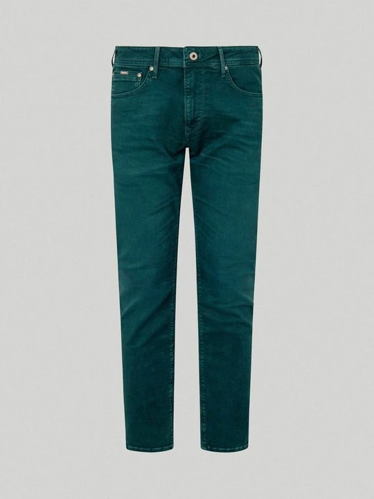 Zdjęcie produktu Jeansy Straight Leg Pepe Jeans ciemnozielony