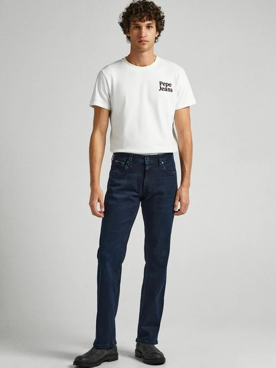 Zdjęcie produktu Jeansy Straight Leg Pepe Jeans niebieski denim