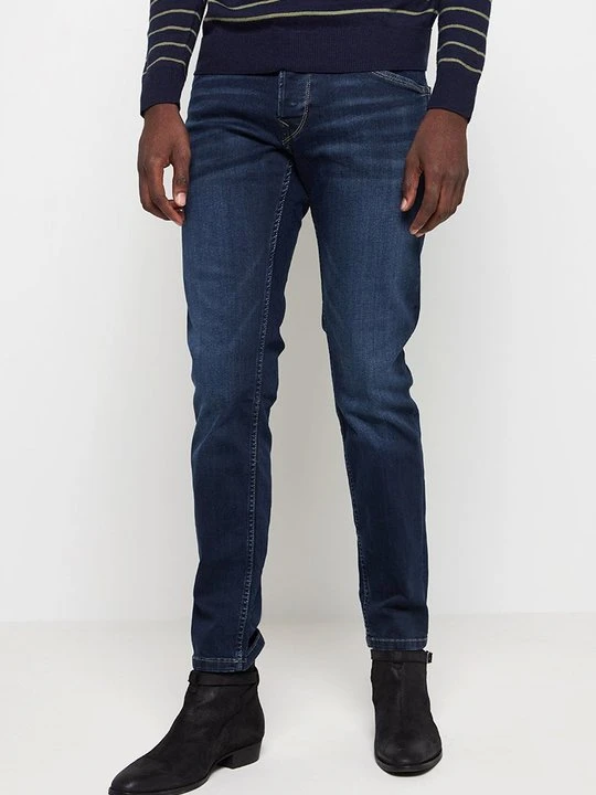Zdjęcie produktu Jeansy Straight Leg Pepe Jeans granatowy