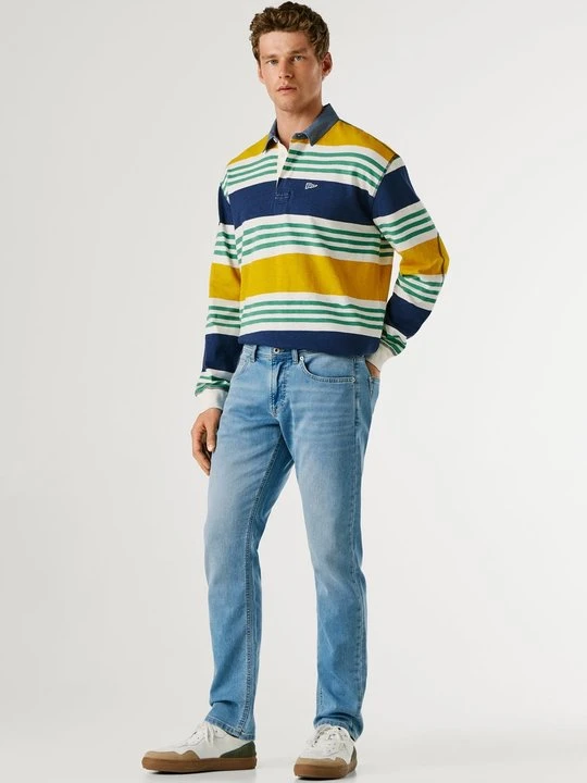 Zdjęcie produktu Jeansy Straight Leg Pepe Jeans kolorowy denim