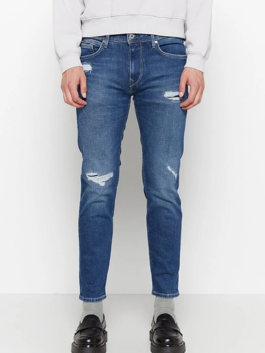 Zdjęcie produktu Jeansy Straight Leg Pepe Jeans niebieski