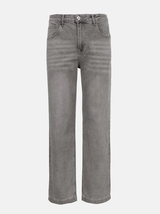 Zdjęcie produktu Jeansy Straight Leg Pier One szary