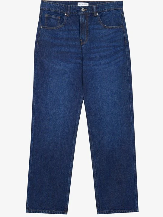 Zdjęcie produktu Jeansy Straight Leg Pier One ciemnoniebieski