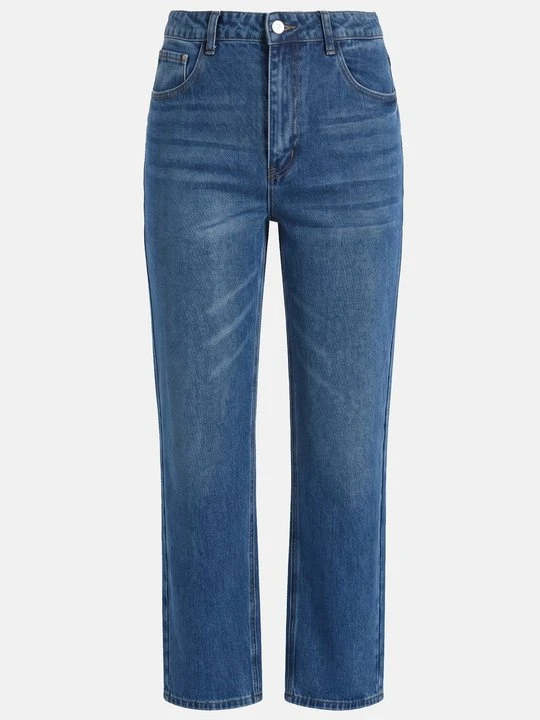 Zdjęcie produktu Jeansy Straight Leg Pier One By Zalando niebieski denim