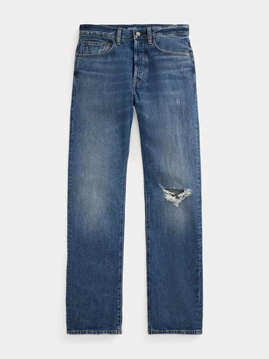 Zdjęcie produktu Jeansy Straight Leg Polo Ralph Lauren niebieski denim