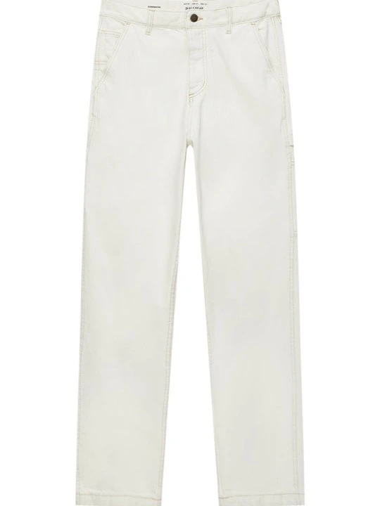 Zdjęcie produktu Jeansy Straight Leg PULL&BEAR beżowy