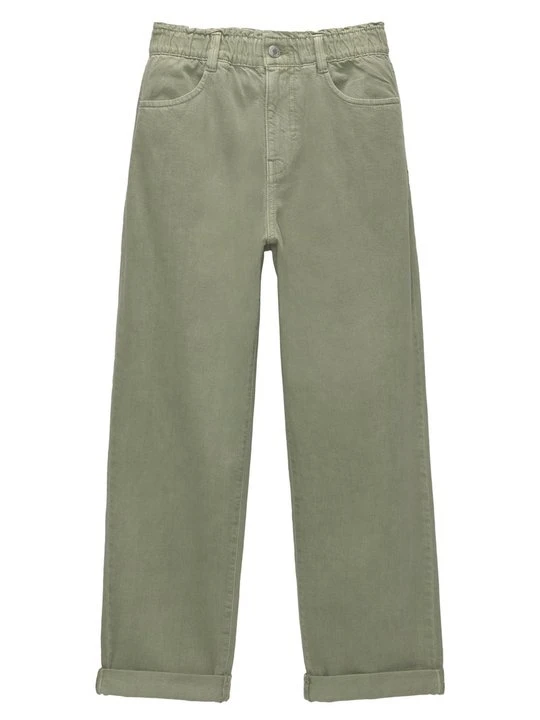 Zdjęcie produktu Jeansy Straight Leg PULL&BEAR zielony