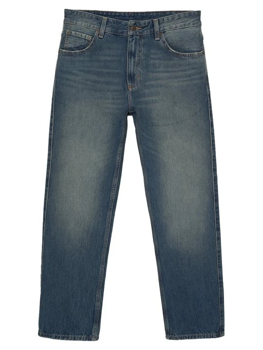 Zdjęcie produktu Jeansy Straight Leg PULL&BEAR ciemnoniebieski