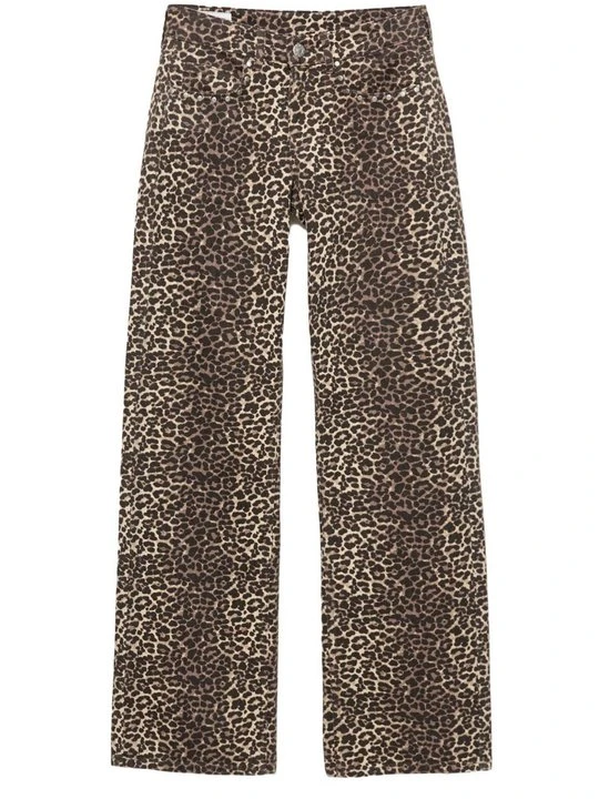 Zdjęcie produktu Jeansy Straight Leg PULL&BEAR brązowy