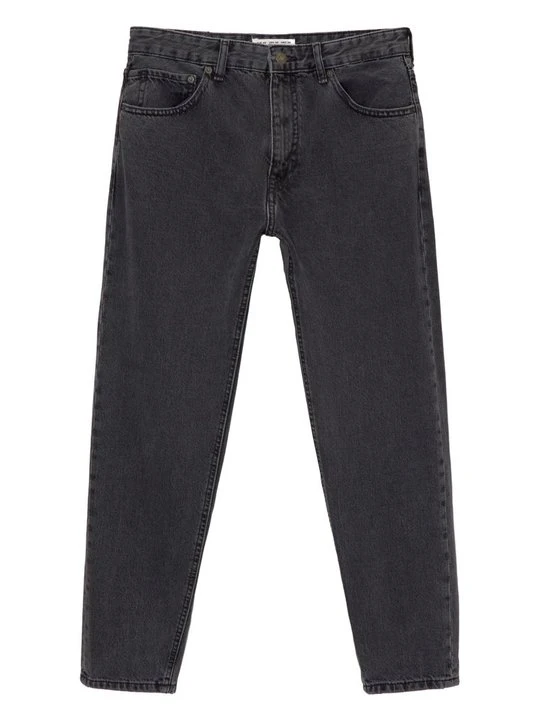 Zdjęcie produktu Jeansy Straight Leg PULL&BEAR czarny