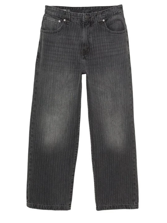 Zdjęcie produktu Jeansy Straight Leg PULL&BEAR czarny