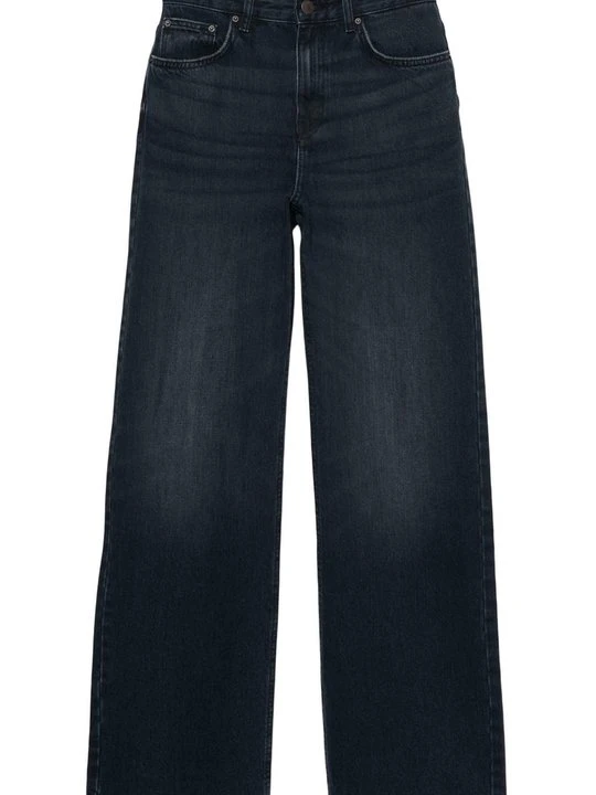 Zdjęcie produktu Jeansy Straight Leg PULL&BEAR granatowy