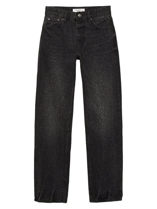 Zdjęcie produktu Jeansy Straight Leg PULL&BEAR czarny