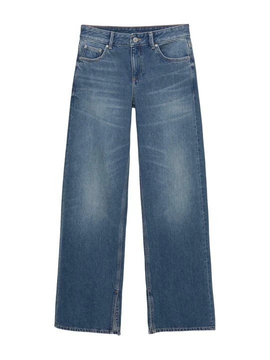 Zdjęcie produktu Jeansy Straight Leg PULL&BEAR ciemnoniebieski