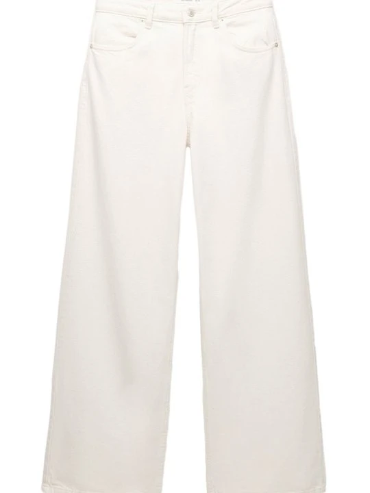 Zdjęcie produktu Jeansy Straight Leg PULL&BEAR beżowy