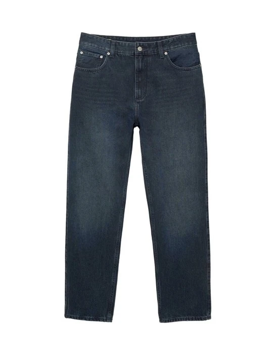 Zdjęcie produktu Jeansy Straight Leg PULL&BEAR granatowy