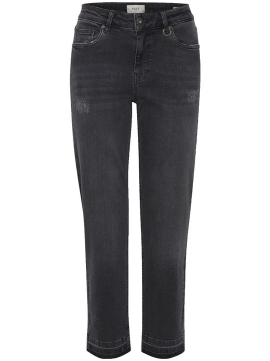 Zdjęcie produktu Jeansy Straight Leg PULZ szary