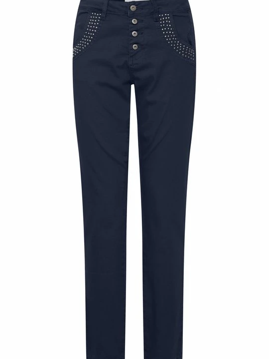 Zdjęcie produktu Jeansy Straight Leg PULZ niebieski