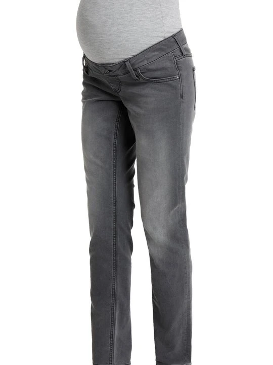 Zdjęcie produktu Jeansy Straight Leg Queen Mum szary