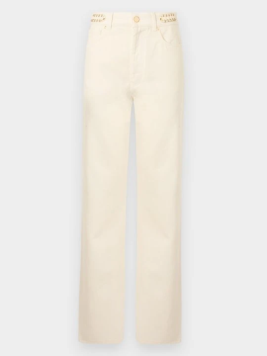 Zdjęcie produktu Jeansy Straight Leg Paco Rabanne biały